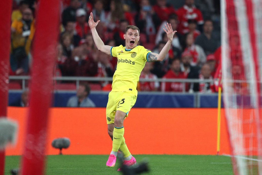 欧冠杯| 终结连续6场不胜  国米挫宾菲加续命