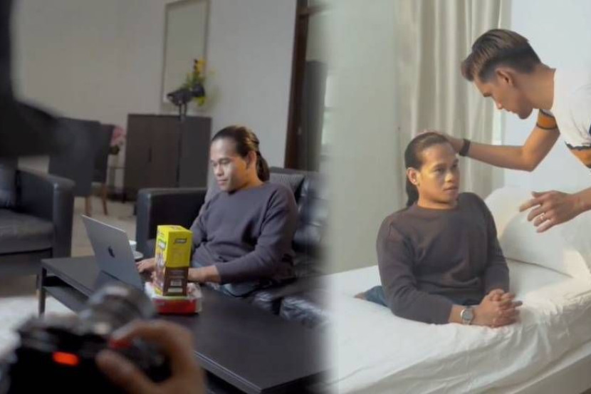 残疾男终当上MV演员！ “第一次表演没对白很挑战”