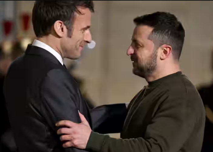 泽连斯基与法国总统通话 讨论马克龙访中之旅