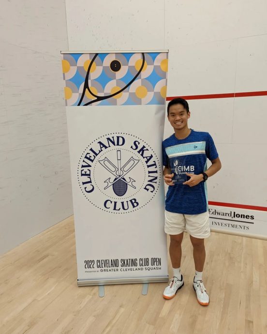 爱尔兰壁球公开赛|艾拉夺女单亚军  伍恩佑登顶男单赛