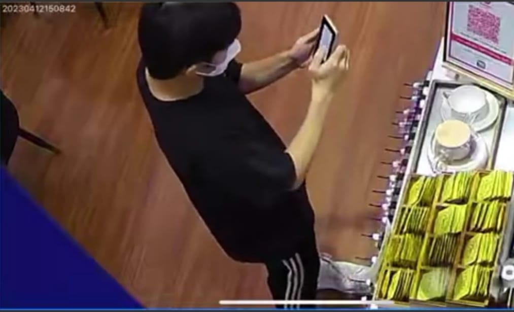 独家|男子疑篡改TNG收据 店家公开视频:限48小时还RM94蛋糕钱!