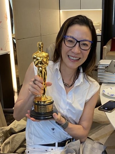 美国大使麦菲特与杨紫琼见面 “非常高兴能见到杨紫琼”