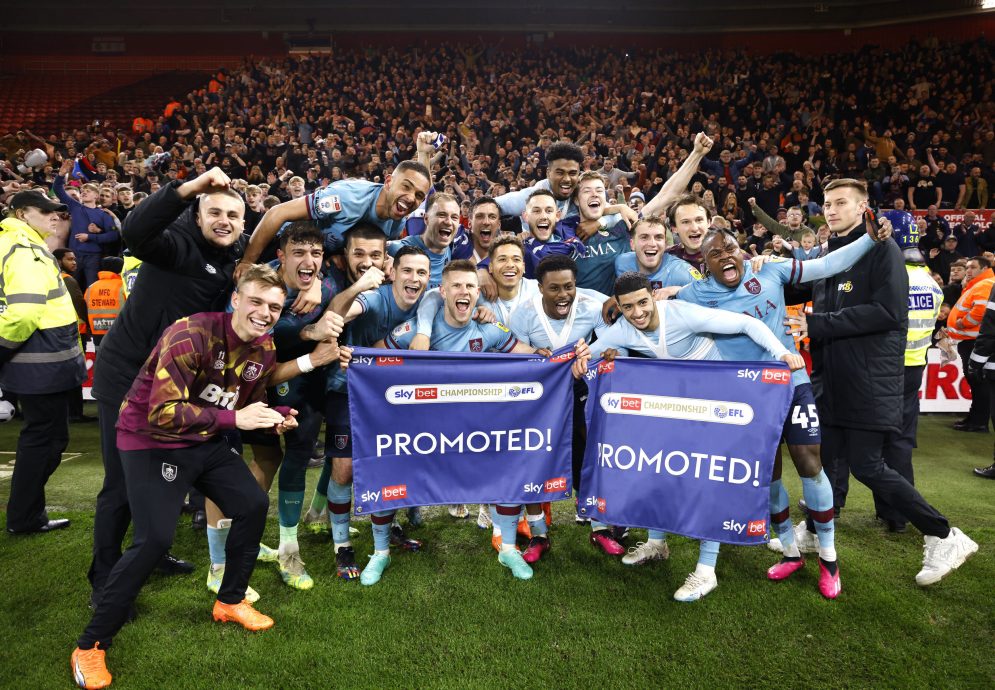 英冠| 提前7轮锁定英冠前二 伯恩利下赛季重返英超