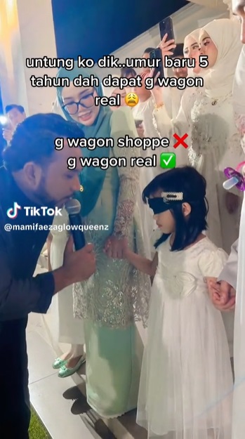 视频 | 5岁女儿生日礼物要马赛地·丹州企业家送真车给她