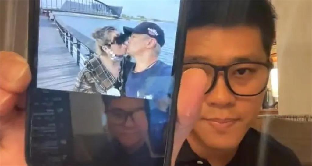 金钟主持人薛纪纲激吻小三照曝光 正宫痛心发声