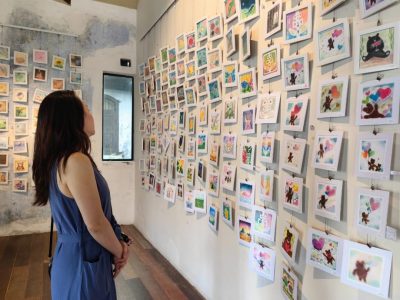 霹:预编版头/《一路有你》日本和谐粉彩艺术展至30日