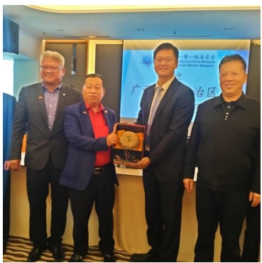 马来西亚一带一路委员会与广西经贸代表团交流