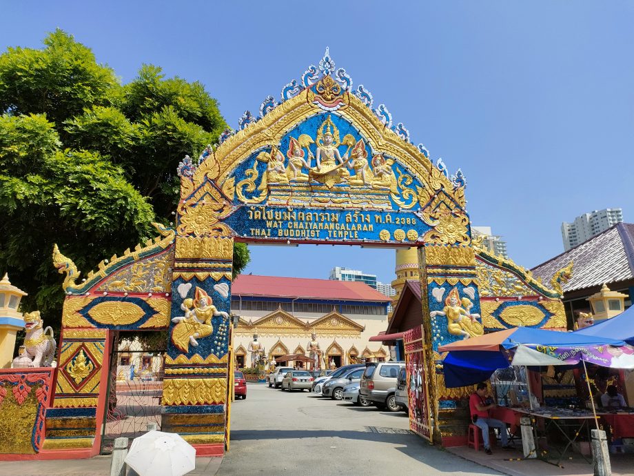 (大北马)槟卧佛寺 413重办泼水节庆典