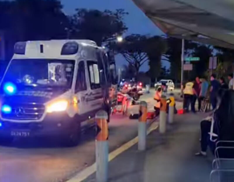 （已签发）柔：狮城二三事：30岁骑士被抛飞惨死　  89岁司机被捕