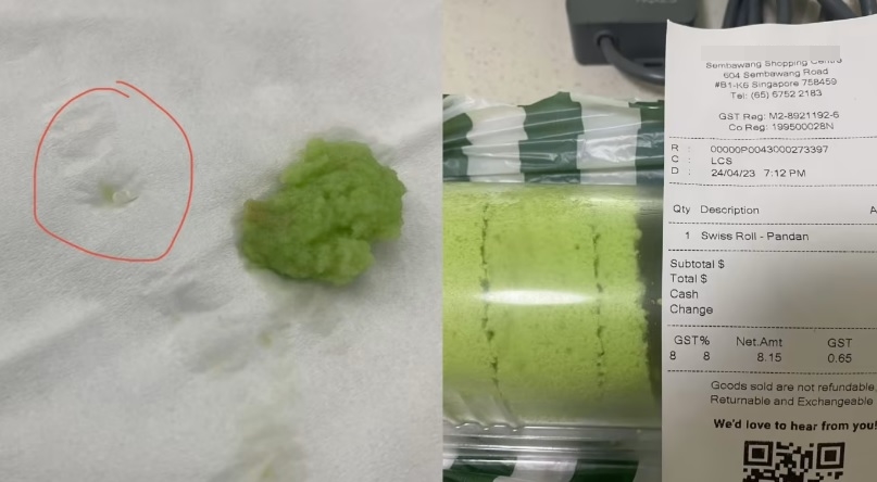 (已签发)柔:狮城二三事:斑兰卷带玻璃碎片!网民差点吃下肚