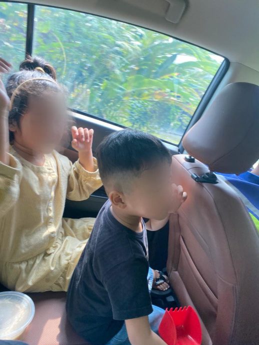 (未签发)国:暖势力:小姐弟迷路在路上游荡,被警察叔叔安全载送回家