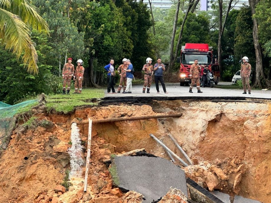 MACA前发生滑坡,76人被疏散