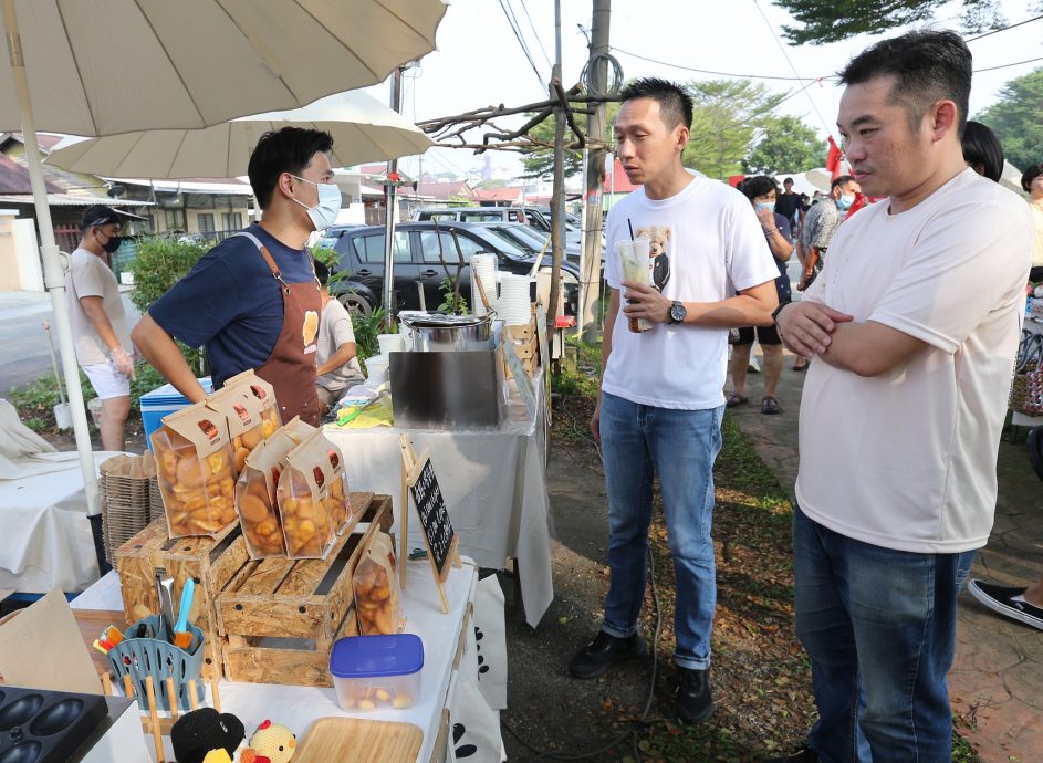 me02主文-大都会/ YB欧阳捍华出席“沙登文创市集2.0”记者会/4图