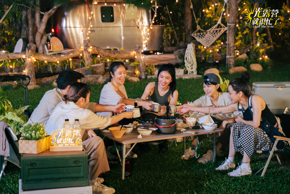 TVBS《光露营就很忙了》创纪录 Netflix买下全球版权