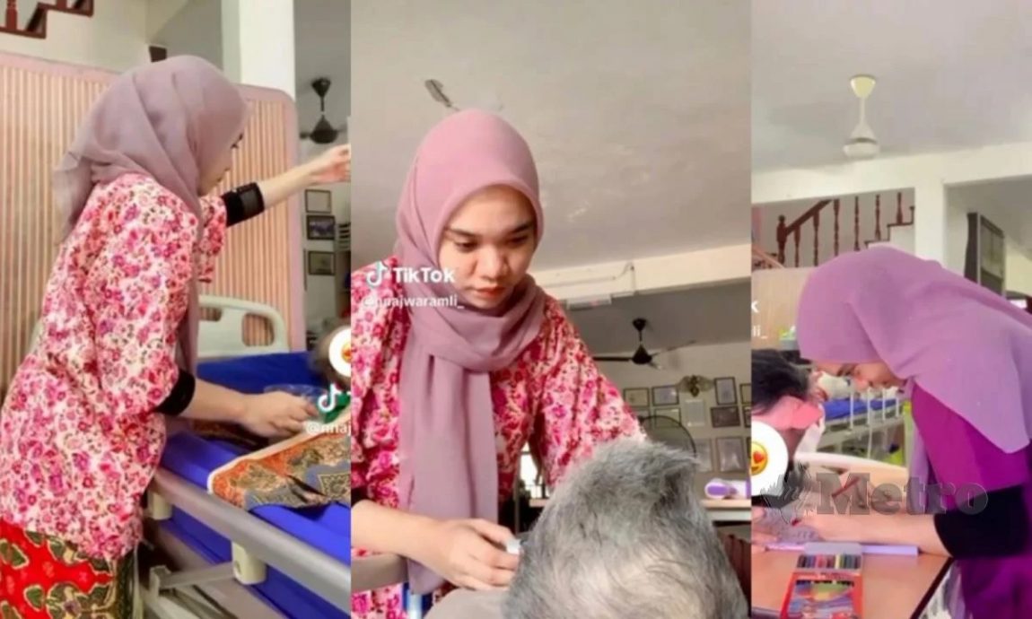 22岁女子放弃文员当老人看护 “需耐心,粪便扔我脸也要笑”