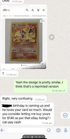 母欲RM600买价值4.5万宝可梦卡 被拒后怒斥:不就是纸牌吗?