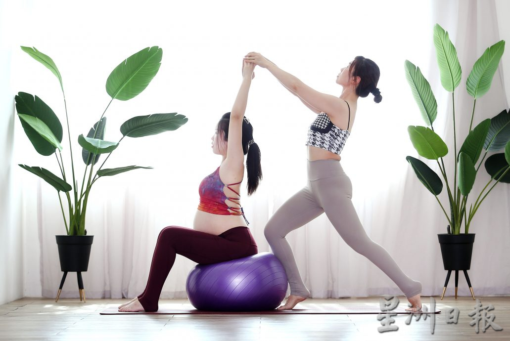 ★5月25日刊登/大霹雳封底主文/【乐活频道】/段嘉敏打破传统观念 孕妇也可动起来