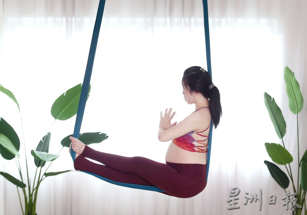 ★5月25日刊登／大霹雳封底主文／【乐活频道】／段嘉敏打破传统观念 孕妇也可动起来