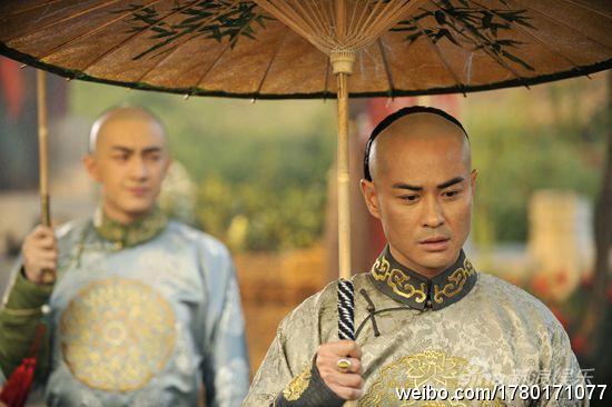 《步步惊心》“八十四”合体 郑嘉颖晒与林更新合照	