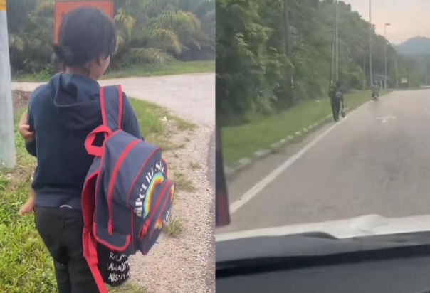 与夫吵架抱儿走7小时回娘家 女子半途遇好心夫妇相助泪崩