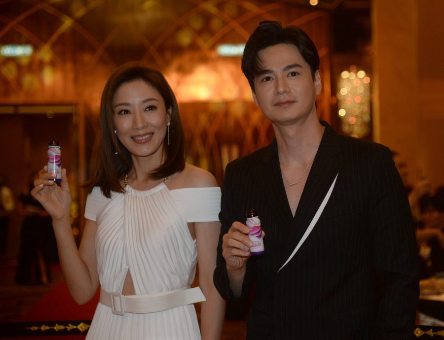 与杨茜尧罗子溢一起敬酒 黎诺懿被亏像伴郎