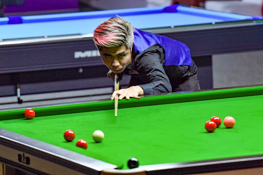 东运会撞球与台球 大马放眼撞球赛2金