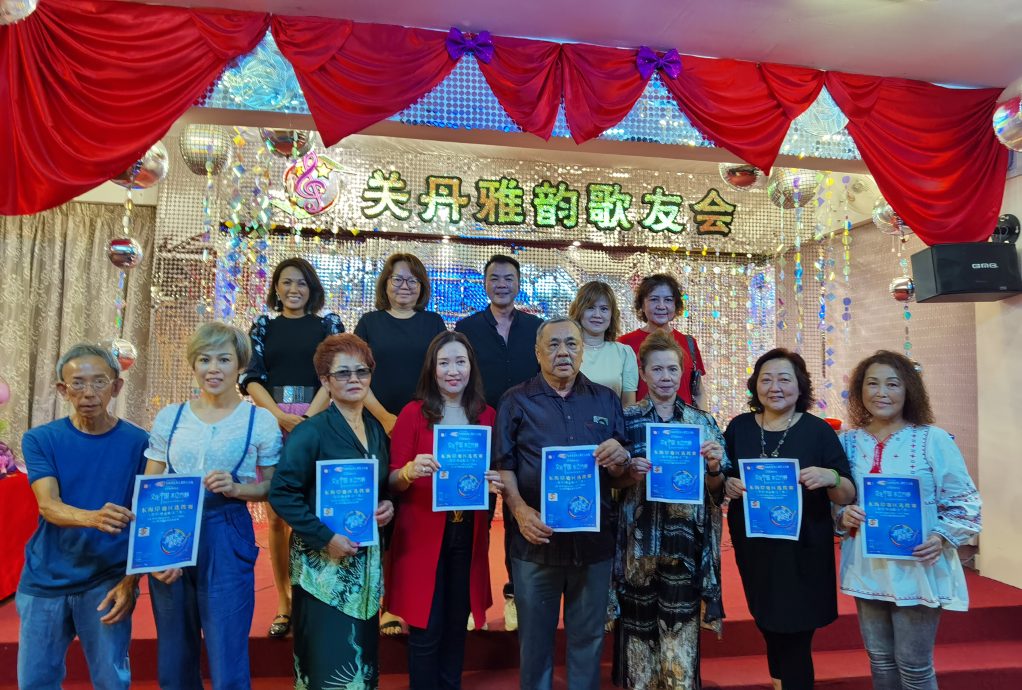 东：关丹雅韵歌友会将承办东海岸区“文化中国，水立方杯中文歌曲选拔赛”