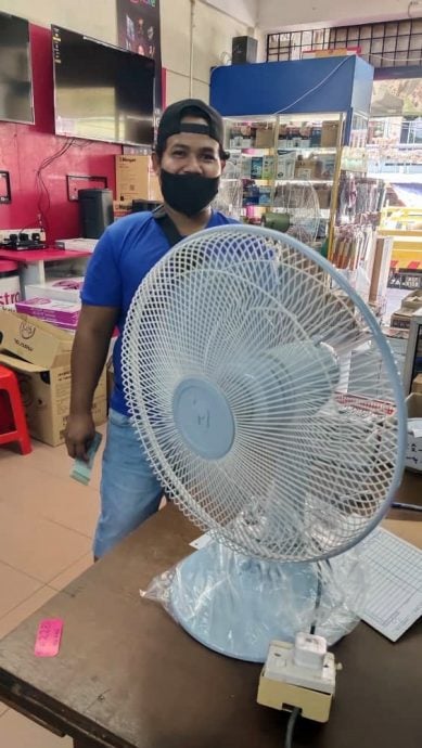 东：天气热冷气风扇热销