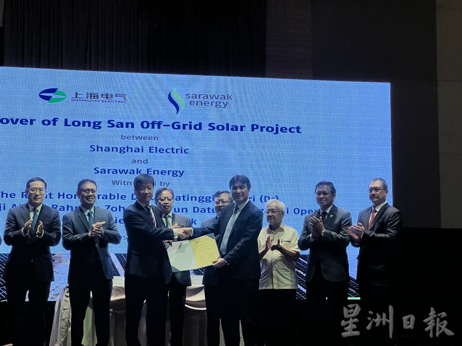 乡区采用太阳能发电