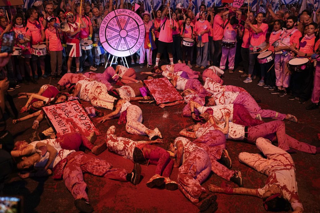 以色列民众反司法改革 连续第18周上街示威