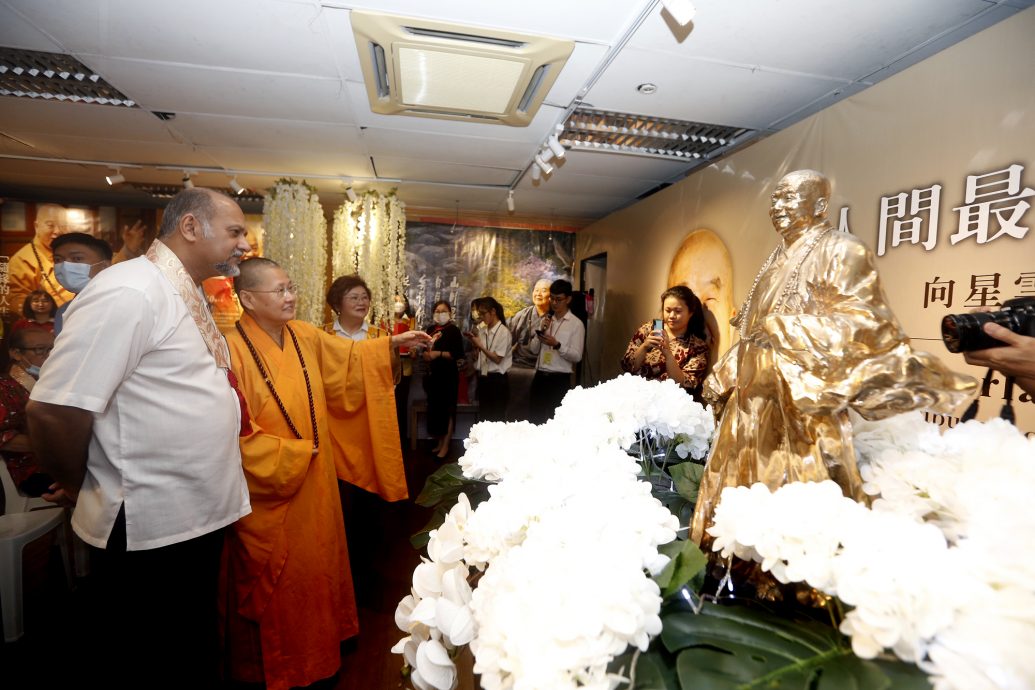 佛光文教中心配合卫塞节 “向星云致敬”特展至6月4