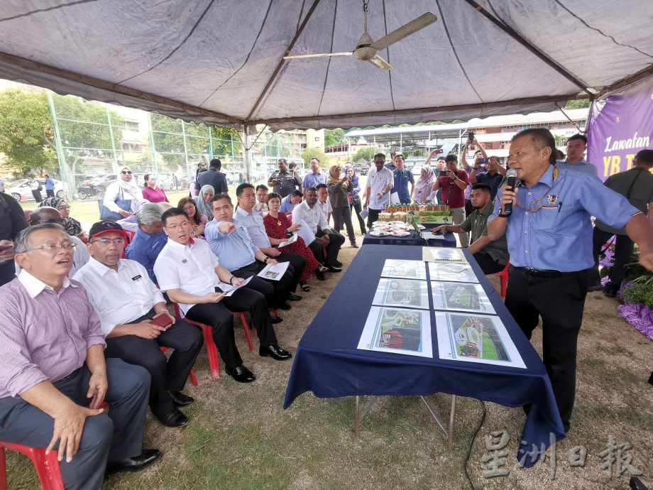 供星洲网／为州选铺路，倪可敏为森州连派38份大礼