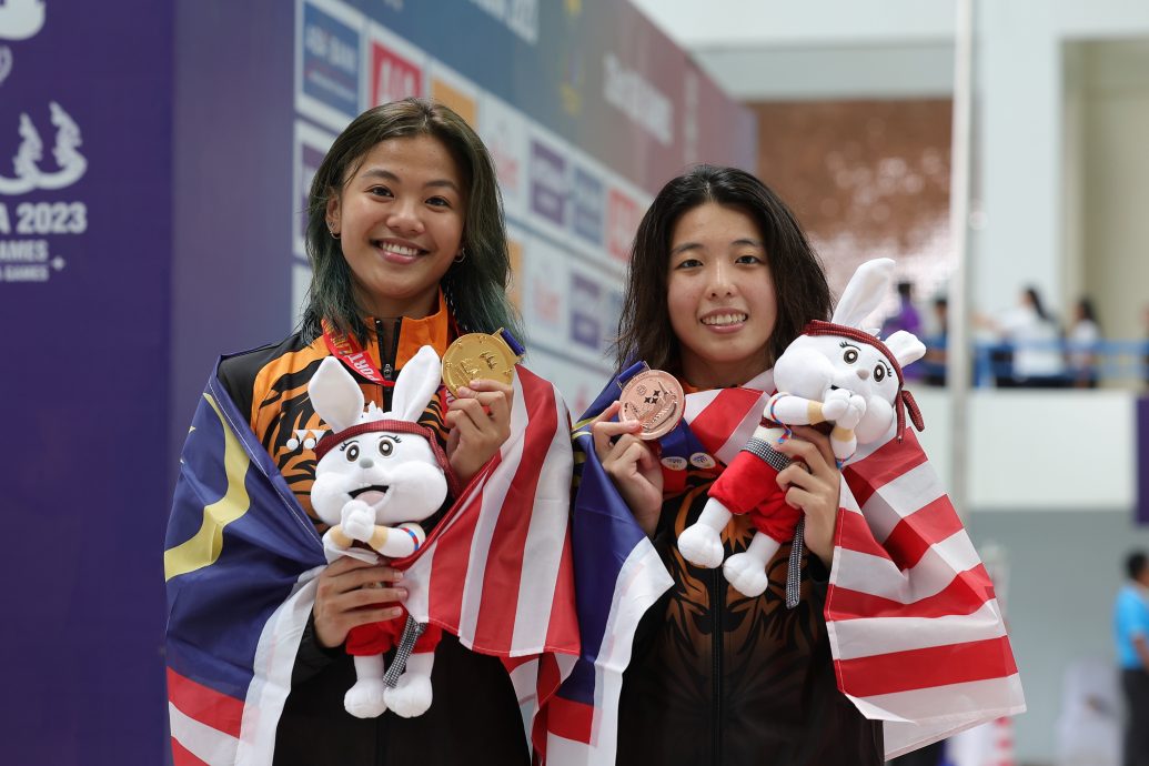 助大马达成女个人跳板7连霸 黄倩萍3征东运终摘金