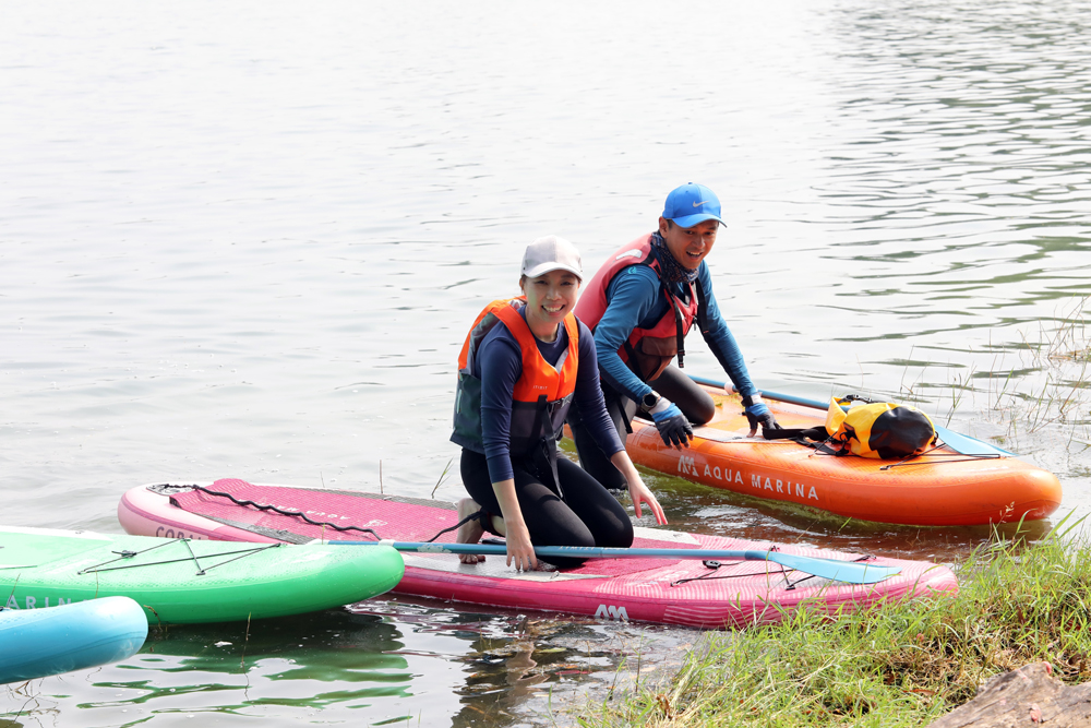 可以站着、躺着、跪着玩的立桨运动（SUP，Stand Up Paddle）