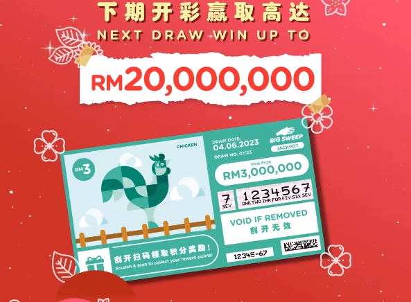 大彩首奖连续未对中积宝 下期总奖金额累积至2000万