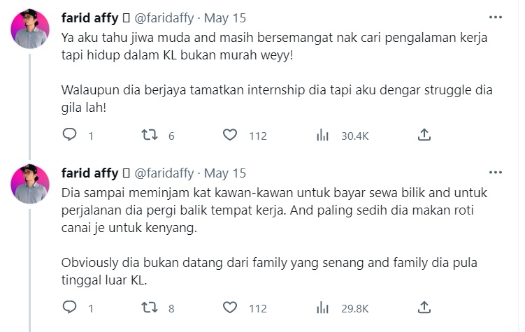 实习生被公司当免费劳工 穷得借钱缴房租日日啃面包