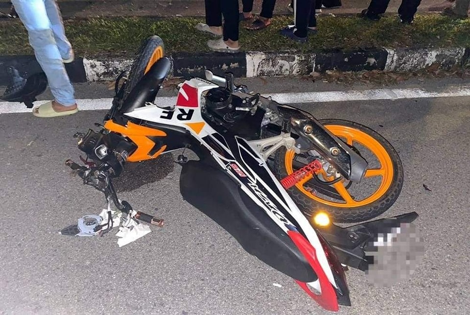 **已签发**柔:13岁少年无照骑摩托车,酿一死一伤悲剧