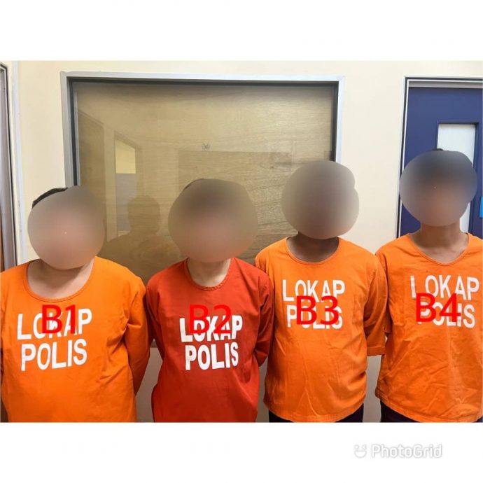 **已签发**柔:5华男女深夜酒吧饮酒突遭十余人殴打,警方捕4本地人助查