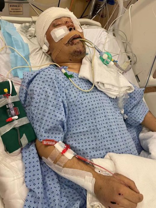 *已签发*柔:狮城二三事:中国男子狮城骑脚车被撞亡 17岁独子来新带父骨灰回国