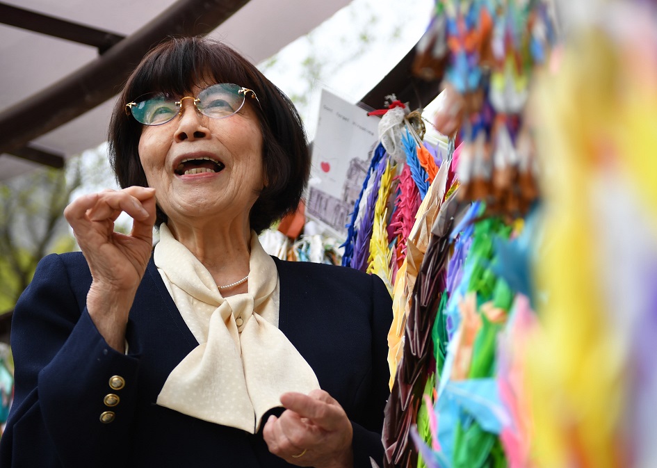 广岛阿嬷80岁才学英文 立志向世人述说原爆亲身经历