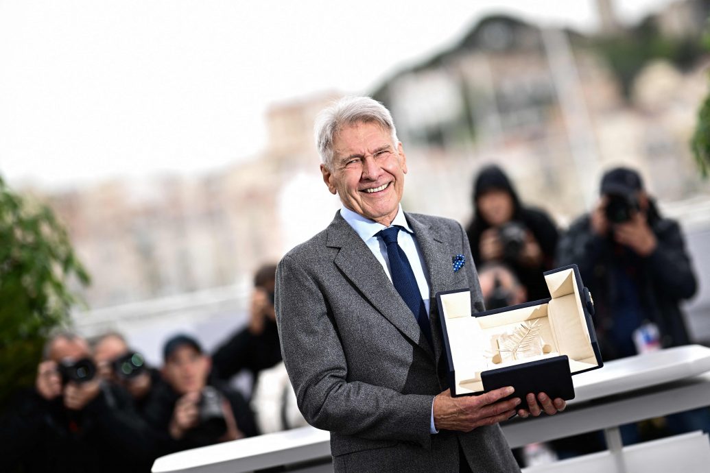 康城影展｜最后一次演印第安锺斯 夏里逊福哭领荣誉金棕榈