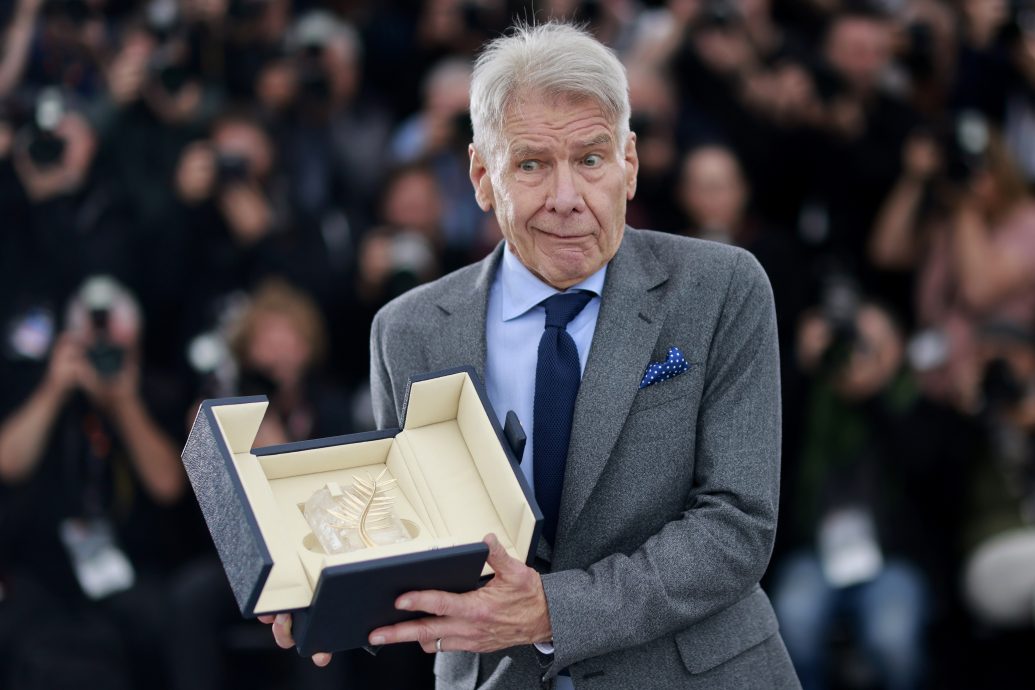 康城影展｜最后一次演印第安锺斯 夏里逊福哭领荣誉金棕榈