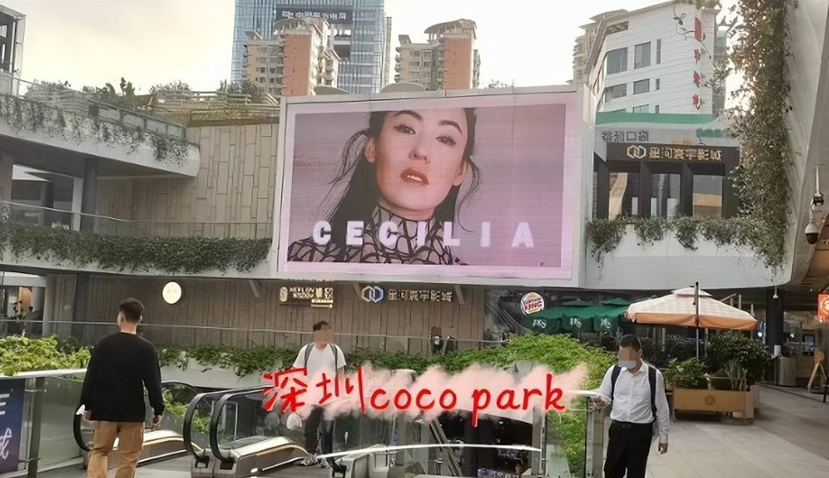 张柏芝迎43岁生日 铁粉豪掷6位数中港买广告屏应援