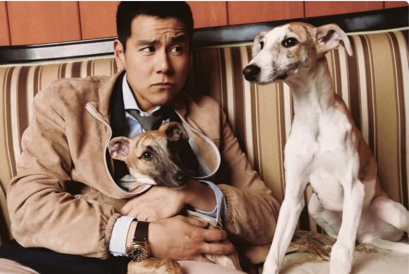 彭于晏上街遛狗 1举动获赞好邻居