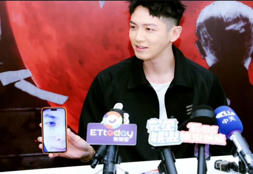 打球被随陌生人指甲戳眼  柯震东眼睑缝7针