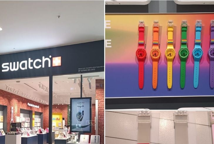 扣押Swatch的彩虹表引争议 内政部喊停执法!