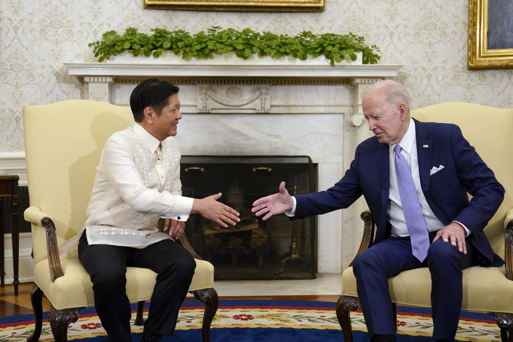 拜登见小马可斯 南海稳定成首要议程