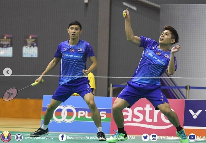 斯洛文尼亚羽球挑战赛|男双决赛挫雷声豪(黄显维) 刘航益(吴永昌)夺合作首冠