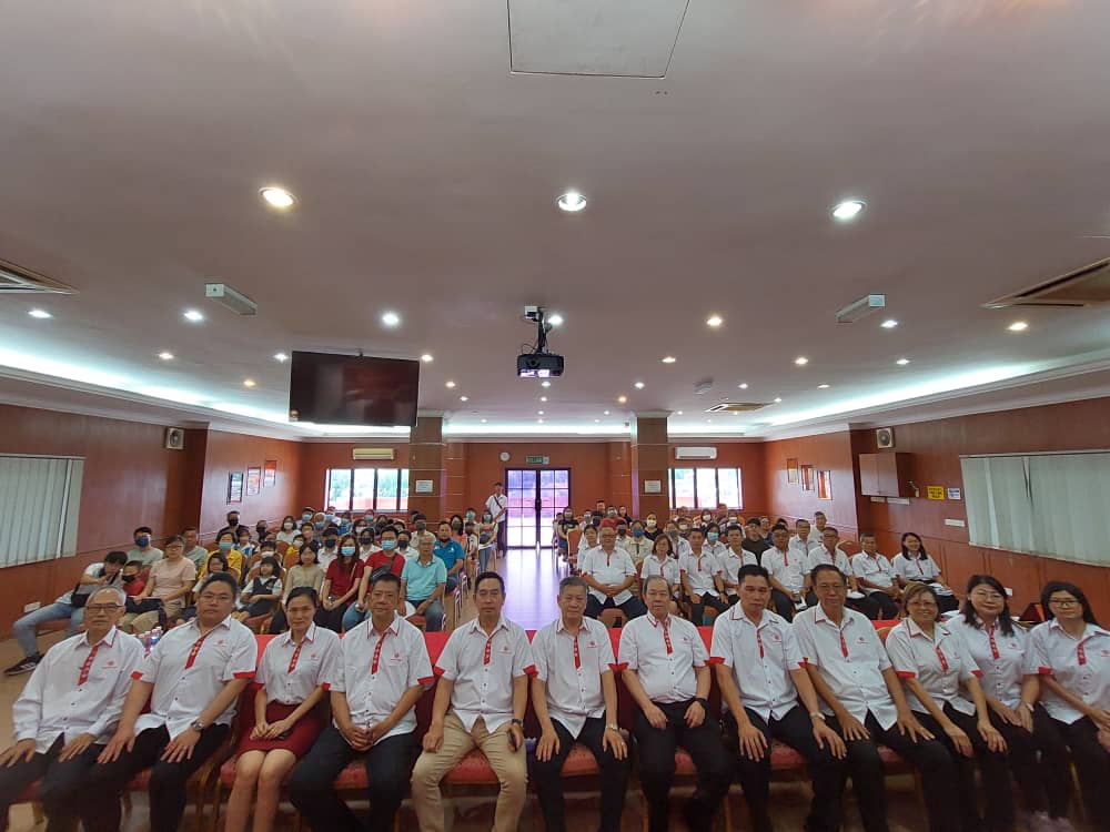 早报双头之一(大都会)巴生滨海吴氏宗亲会会员大会/3图