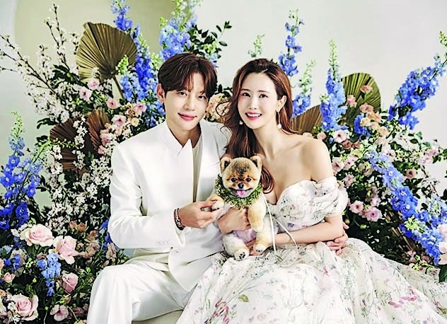 李多海SE7EN花海甜吻定终身 演艺圈大咖齐贺